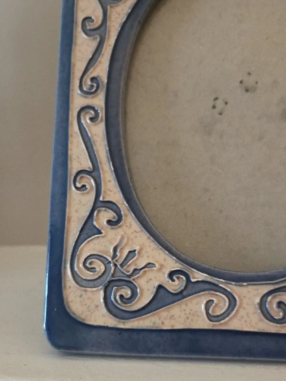Ornate Ceramic Photo Frame